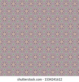 Seamless geometric ornamental vector pattern. Abstract background