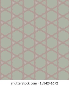 Seamless geometric ornamental vector pattern. Abstract background
