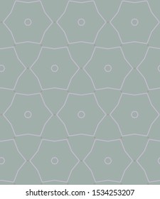 Seamless geometric ornamental vector pattern. Abstract background