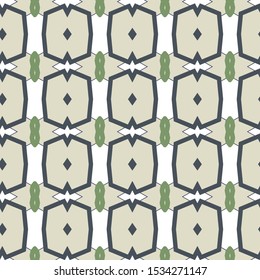 Seamless geometric ornamental vector pattern. Abstract background