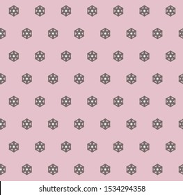Seamless geometric ornamental vector pattern. Abstract background