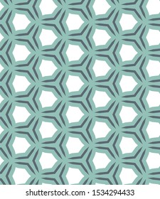 Seamless geometric ornamental vector pattern. Abstract background