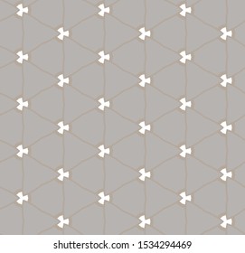 Seamless geometric ornamental vector pattern. Abstract background