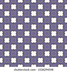 Seamless geometric ornamental vector pattern. Abstract background