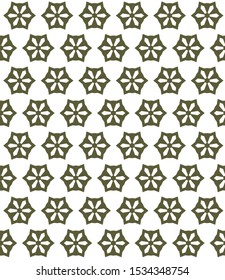 Seamless geometric ornamental vector pattern. Abstract background