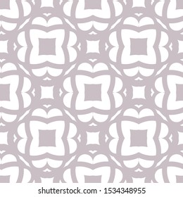 Seamless geometric ornamental vector pattern. Abstract background