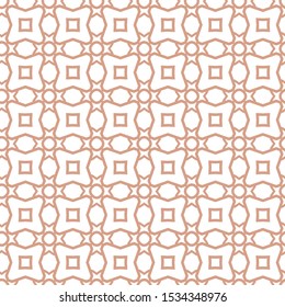 Seamless geometric ornamental vector pattern. Abstract background