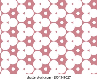 Seamless geometric ornamental vector pattern. Abstract background