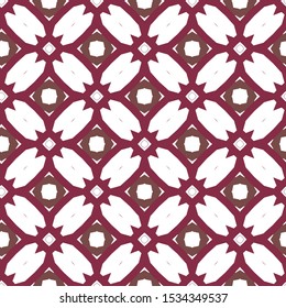 Seamless geometric ornamental vector pattern. Abstract background