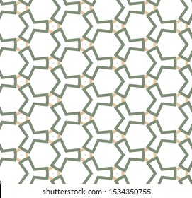 Seamless geometric ornamental vector pattern. Abstract background