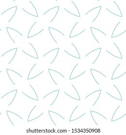 Seamless geometric ornamental vector pattern. Abstract background