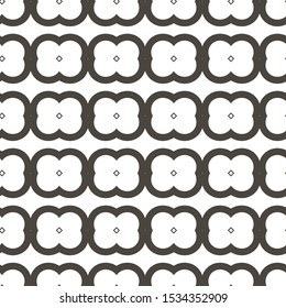 Seamless geometric ornamental vector pattern. Abstract background