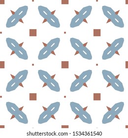 Seamless geometric ornamental vector pattern. Abstract background