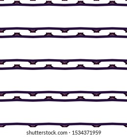 Seamless geometric ornamental vector pattern. Abstract background