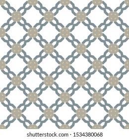 Seamless geometric ornamental vector pattern. Abstract background