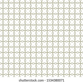 Seamless geometric ornamental vector pattern. Abstract background