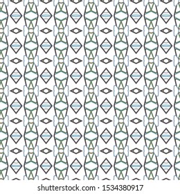 Seamless geometric ornamental vector pattern. Abstract background