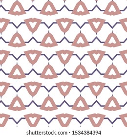 Seamless geometric ornamental vector pattern. Abstract background
