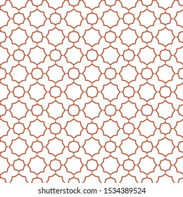 Seamless geometric ornamental vector pattern. Abstract background