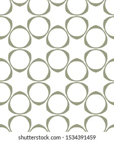 Seamless geometric ornamental vector pattern. Abstract background