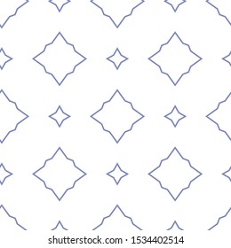 Seamless geometric ornamental vector pattern. Abstract background