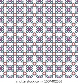 Seamless geometric ornamental vector pattern. Abstract background