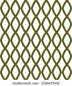 Seamless geometric ornamental vector pattern. Abstract background