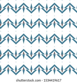 Seamless geometric ornamental vector pattern. Abstract background