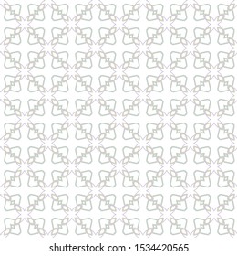 Seamless geometric ornamental vector pattern. Abstract background