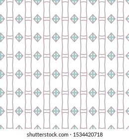 Seamless geometric ornamental vector pattern. Abstract background