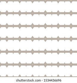 Seamless geometric ornamental vector pattern. Abstract background