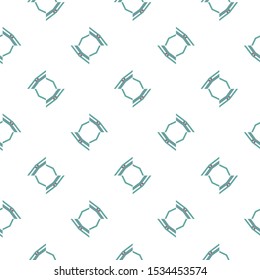 Seamless geometric ornamental vector pattern. Abstract background