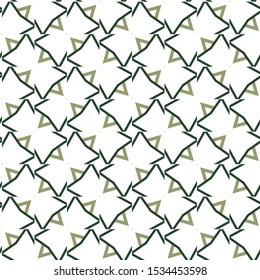 Seamless geometric ornamental vector pattern. Abstract background