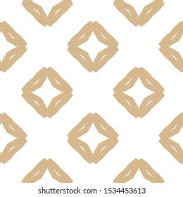 Seamless geometric ornamental vector pattern. Abstract background