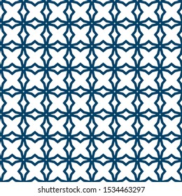 Seamless geometric ornamental vector pattern. Abstract background