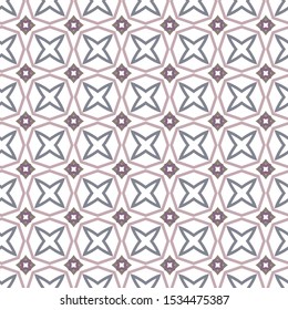 Seamless geometric ornamental vector pattern. Abstract background