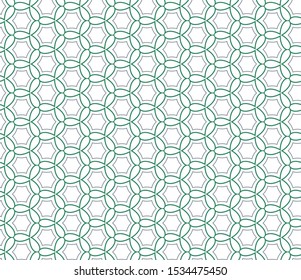 Seamless geometric ornamental vector pattern. Abstract background