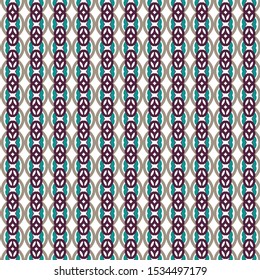 Seamless geometric ornamental vector pattern. Abstract background