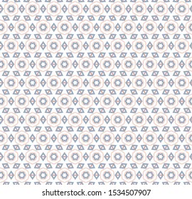 Seamless geometric ornamental vector pattern. Abstract background
