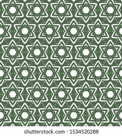 Seamless geometric ornamental vector pattern. Abstract background