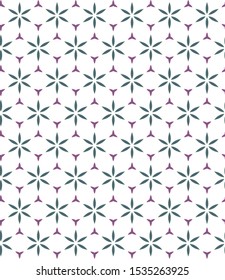 Seamless geometric ornamental vector pattern. Abstract background