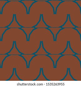 Seamless geometric ornamental vector pattern. Abstract background