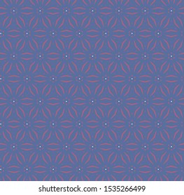 Seamless geometric ornamental vector pattern. Abstract background