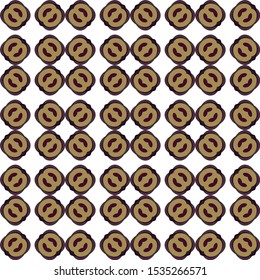 Seamless geometric ornamental vector pattern. Abstract background