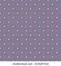Seamless geometric ornamental vector pattern. Abstract background