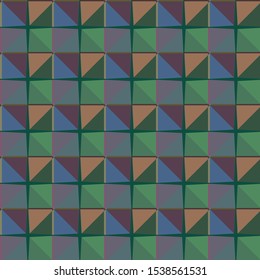 Seamless geometric ornamental vector pattern. Abstract background
