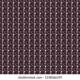 Seamless geometric ornamental vector pattern. Abstract background