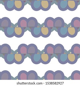 Seamless geometric ornamental vector pattern. Abstract background