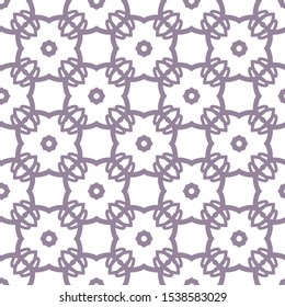 Seamless geometric ornamental vector pattern. Abstract background