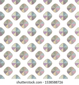 Seamless geometric ornamental vector pattern. Abstract background